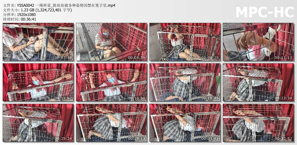 一绳所爱_陈依依被各种姿势囚禁在笼子里.jpg