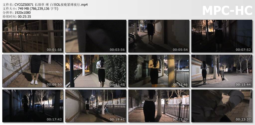 长颜草工作室_白领OL夜晚紧缚夜行.jpg